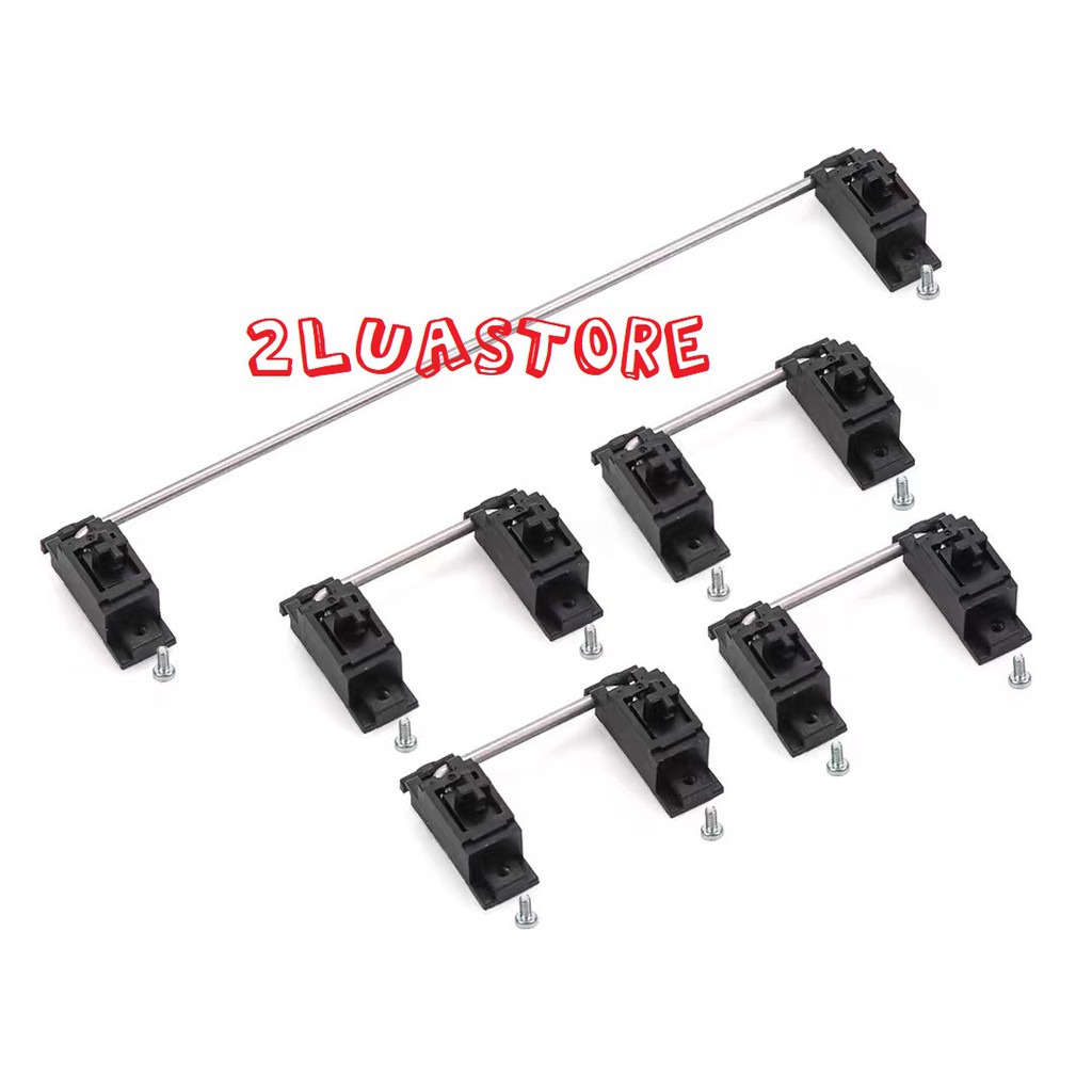 Bộ Stab cân bằng Stabilizer Cherry Genuine PCB Mount Screw-in | Clip-in cho bàn phím cơ