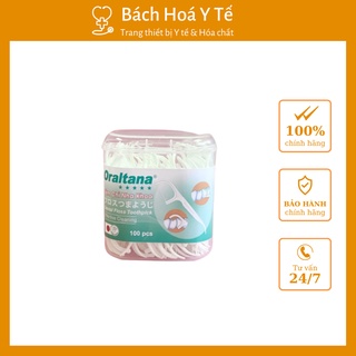 Tăm chỉ nha khoa Oraltana, Lọ/100 cái