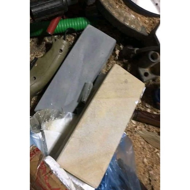 Bộ đá mài dao tự nhiên của tây bắc: mài phá 400grit, mài mịn 2000grit siêu sắc bén