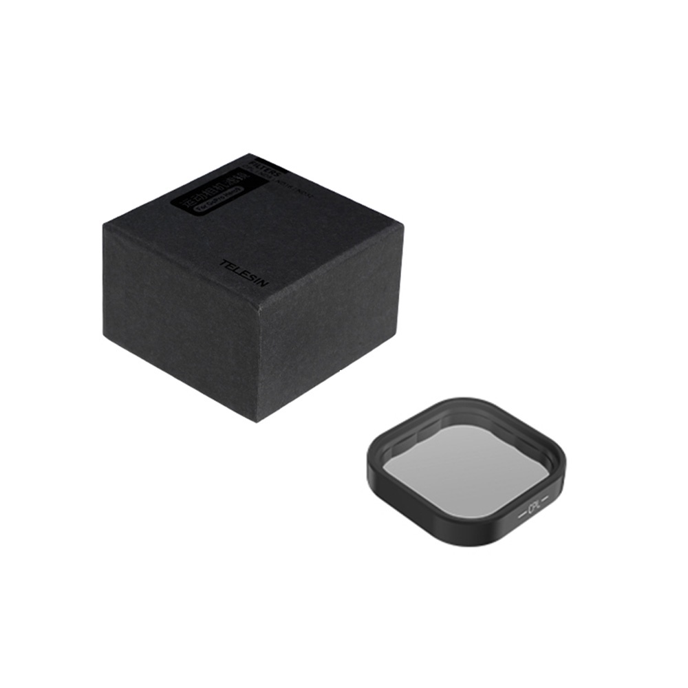 Telesin Bộ Lọc ND8 ND16 ND32 CPL Bằng Hợp Kim Nhôm Cho Camera Hành Trình GoPro Hero 9 10 11
