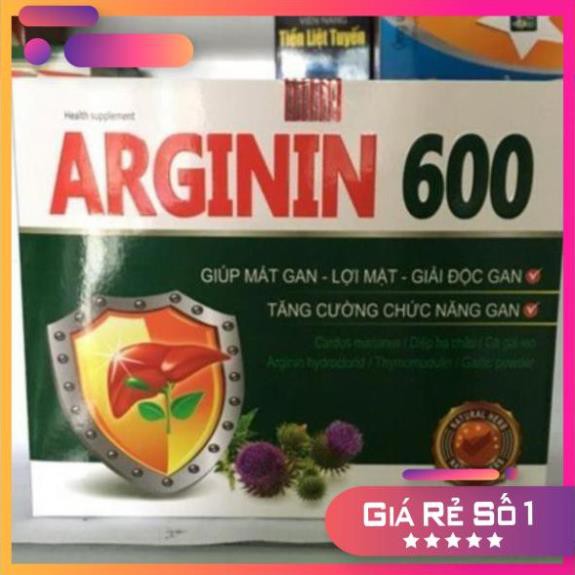 Arginin 600 xanh, tăng cường chức năng gan