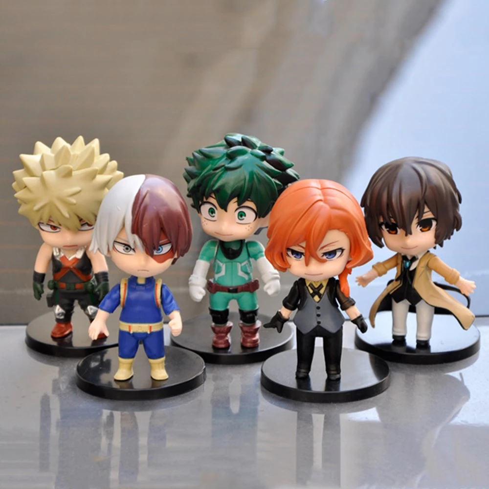 Set 5 Mô Hình Nhân Vật Anime My Hero Academia Dễ Thương
