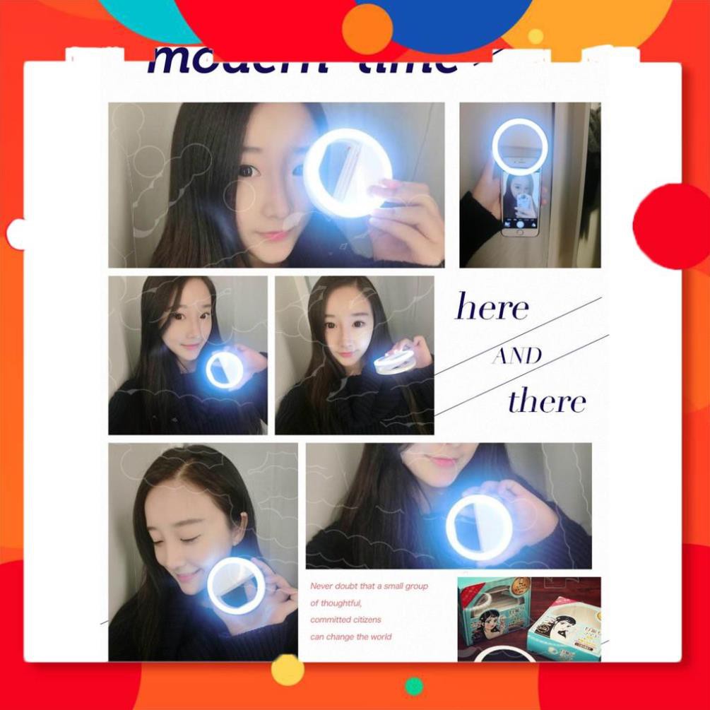 [C] ĐÈN LED SELFIE SELFIE RING LIGHT RK12 HỖ TRỢ ÁNH SÁNG CHUYÊN NGHIỆP -rẻ