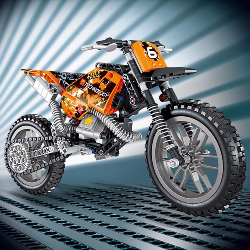 LEGO Xe máy xịn xò hầm hố