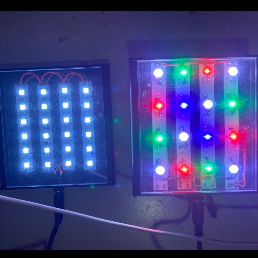 Đèn chế wrgb nano cho bể thủy sinh led luxeon hoặc 5054