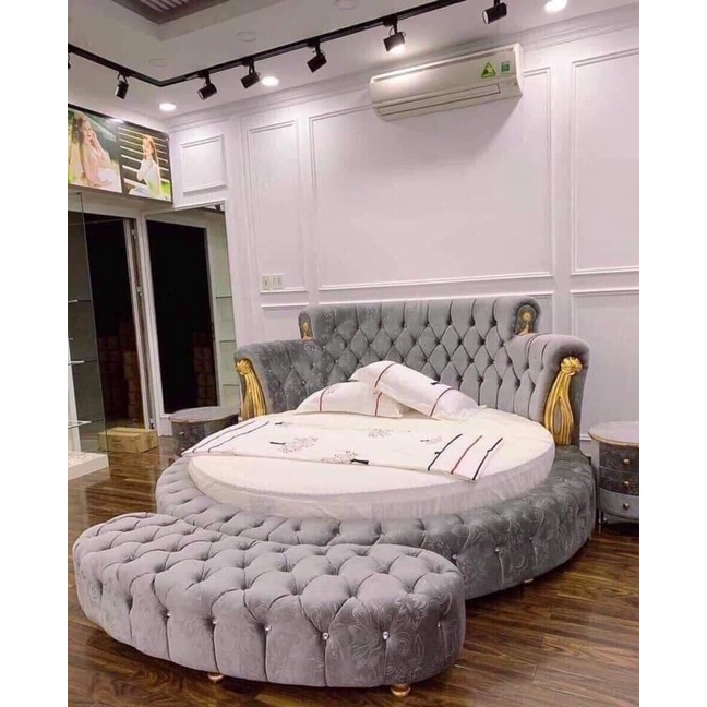 Giường ngủ hình tròn, Giường tròn cao cấp,giường tròn giá rẻ