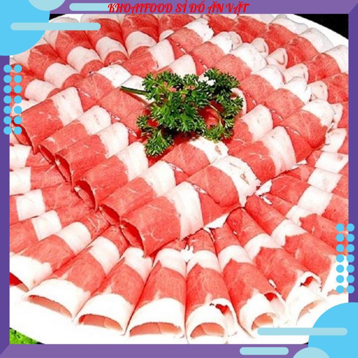 Ba chỉ bò mỹ 500gr thả lẩu cuộn ngon (sỉ-lẻ) | BigBuy360 - bigbuy360.vn