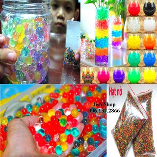 từ 30gr - 100gr Hạt Nở Nhật Bản Làm Slime Hoặc Trồng Cây