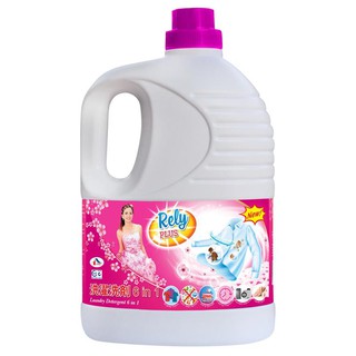 Nước Giặt Xả Công nghệ Nhật Rely 5 in 1 Hương Hoa Tulip 3,6kg.