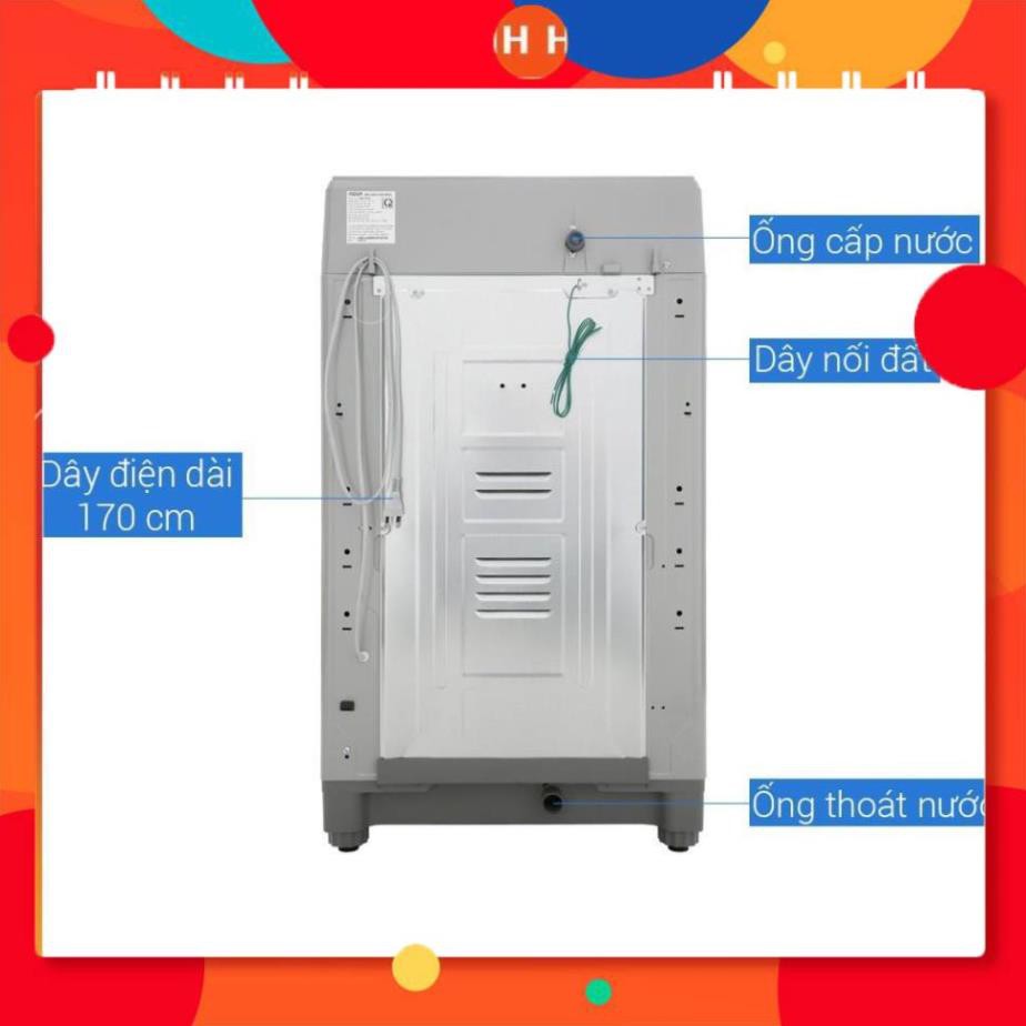 [ FREE SHIP KHU VỰC HÀ NỘI ] Máy giặt Aqua cửa trên 9kg AQW-S90CT 24h