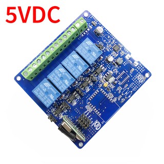 Htc-tech mạch điều khiển rf đóng ngắt 4 relay 5v