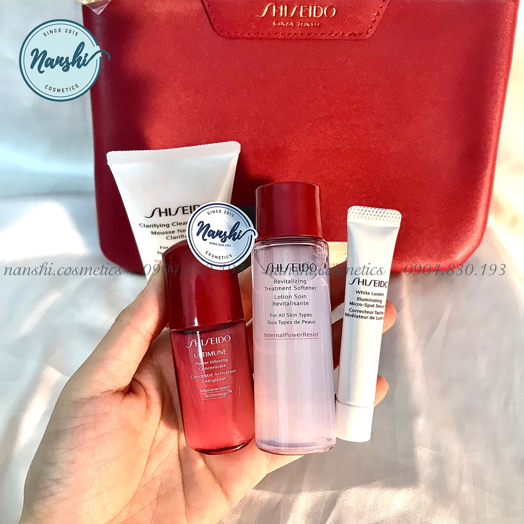 Set Dưỡng Da Shiseido 7 Món