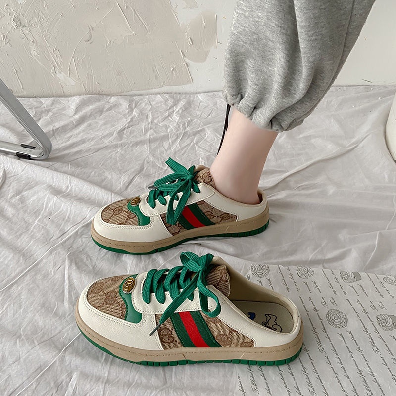 Giày Lười Vải Canvas 2 Kiểu Thời Trang Xuân Thu Cho Nữ Size 35-40