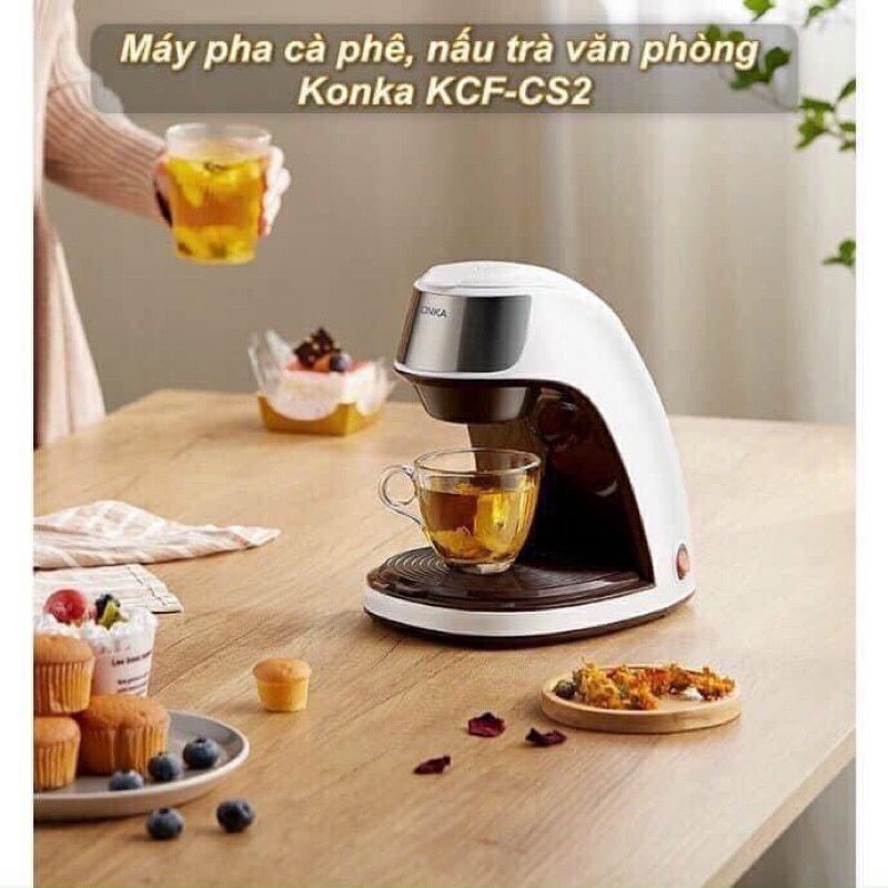 (sẵn)Máy pha cà phê Espresso hãng KONKA KCF-CS2