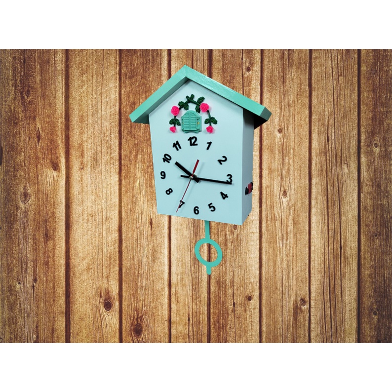 Đồng hồ Cuckoo treo tường hình ngôi nhà - Cuckoo Oclock