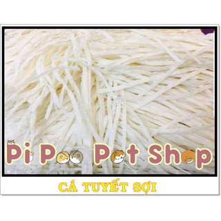 Cá tuyết sợi cho hamster ,sóc, mèo,chó,thú cưng - 20g