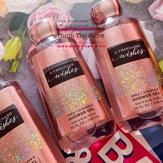Sữa tắm bath&body works a thousand wishes 295ml
