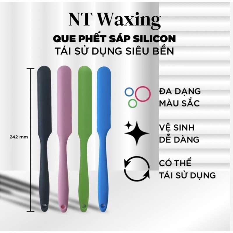 QUE PHẾT SÁP SILICON SIÊU BÊN, TÁI SỬ DỤNG ĐƯỢC NHIỀU LẦN