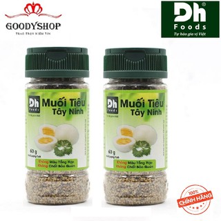 Com Bo2 Hũ Muối Tiêu Tây Ninh DH Foods DHMTN48 hũ 60g GOODYSHOP