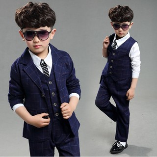 Bộ đồ vest thời trang đáng yêu cho bé trai