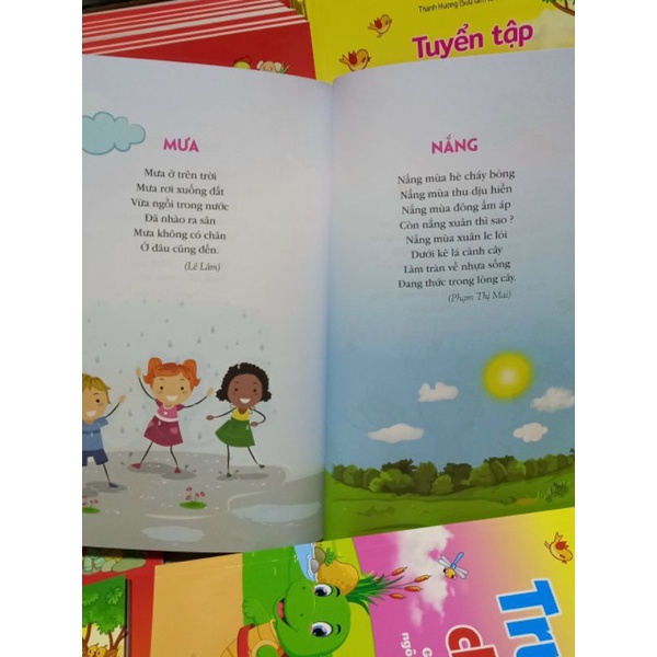 Combo 3 quyểnThơ TruyệnĐồngDao. Bộ quà tặng cho bé