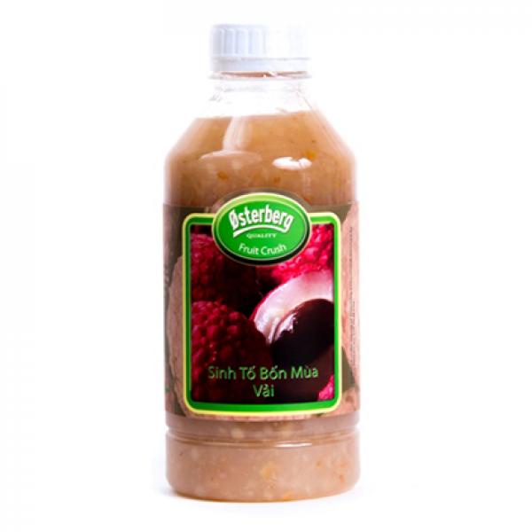 Sinh tố Vải Osterberg Lychee – chai 1 lít