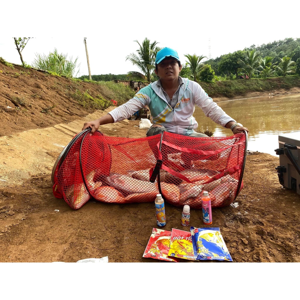 Mồi Câu Rô Phi Tôm Kim Long