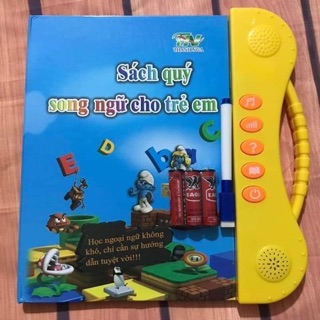 Sách song ngữ cho bé - Đồ chơi giáo dục sách nói điện tử hàng Việt Nam