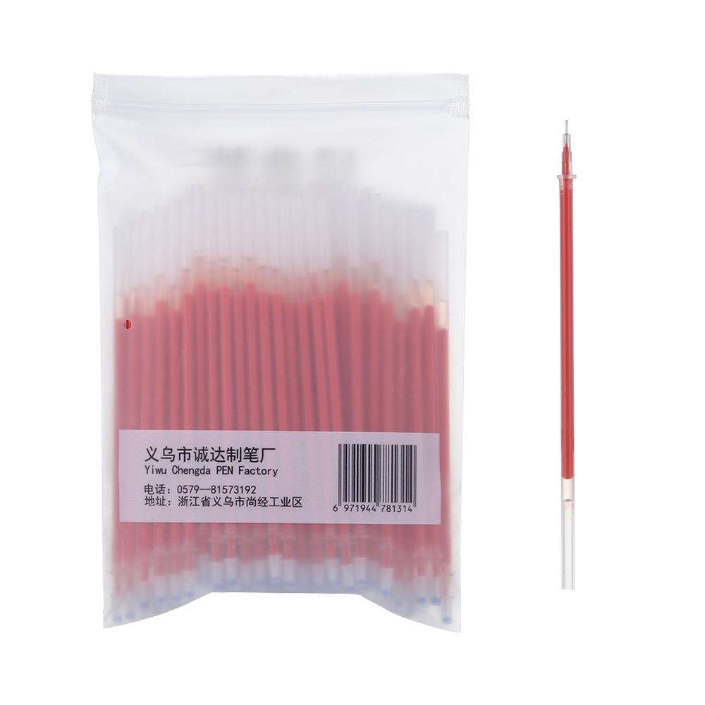 Bộ 20/50/100 Ruột Bút Mực Gel Bằng Nhựa 0.5mm Siêu Bền Tiện Dụng
