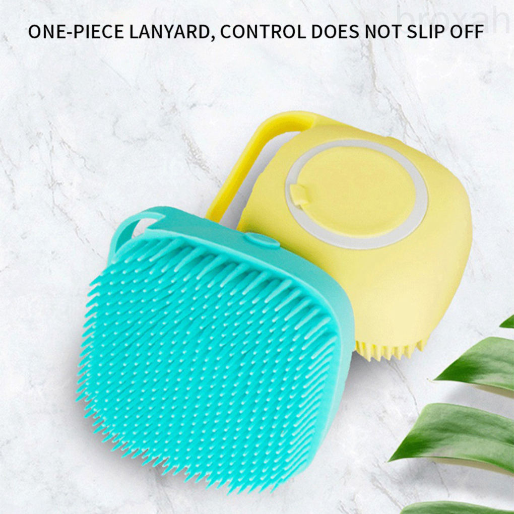 Bàn Chải Tắm Silicone Tẩy Tế Bào Chết Cho Người Lớn Và Trẻ Em