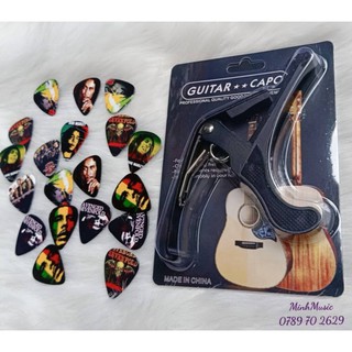 ( Tặng Phím ) Capo đàn guitar cao cấp MMS hình thật