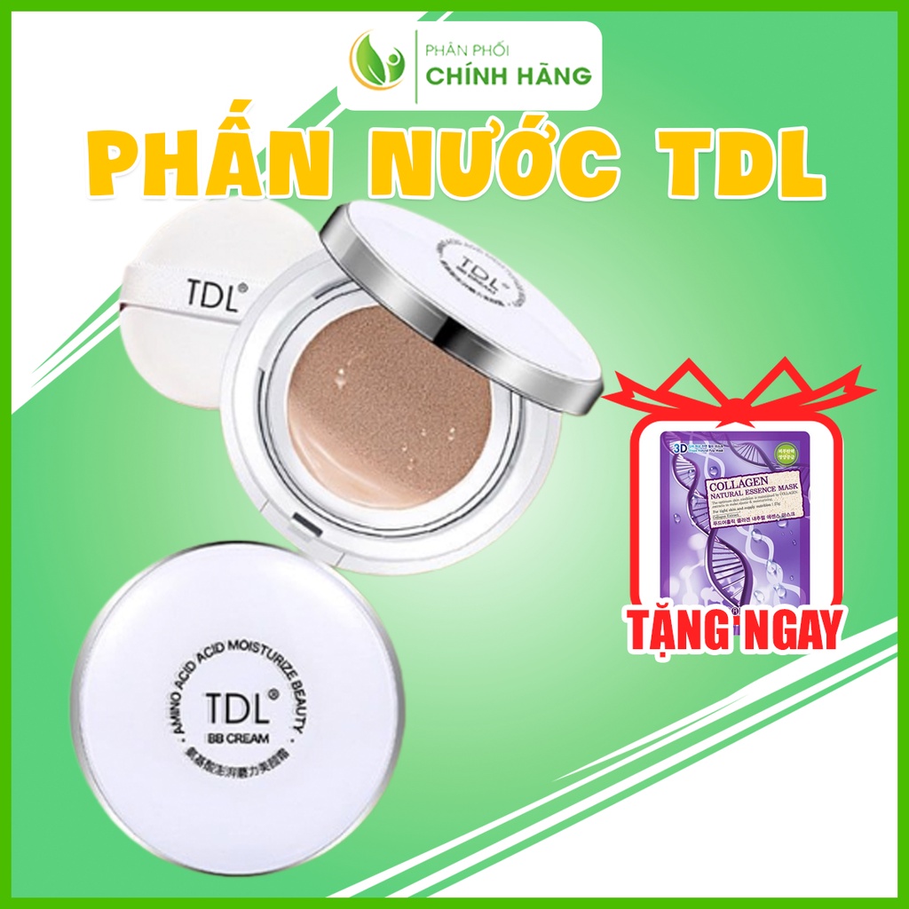 Phấn nước TDL, phấn nước che khuyết điểm TDL che phủ mụn, lỗ chân lông, dưỡng ẩm, Cushion TDL nội địa Trung