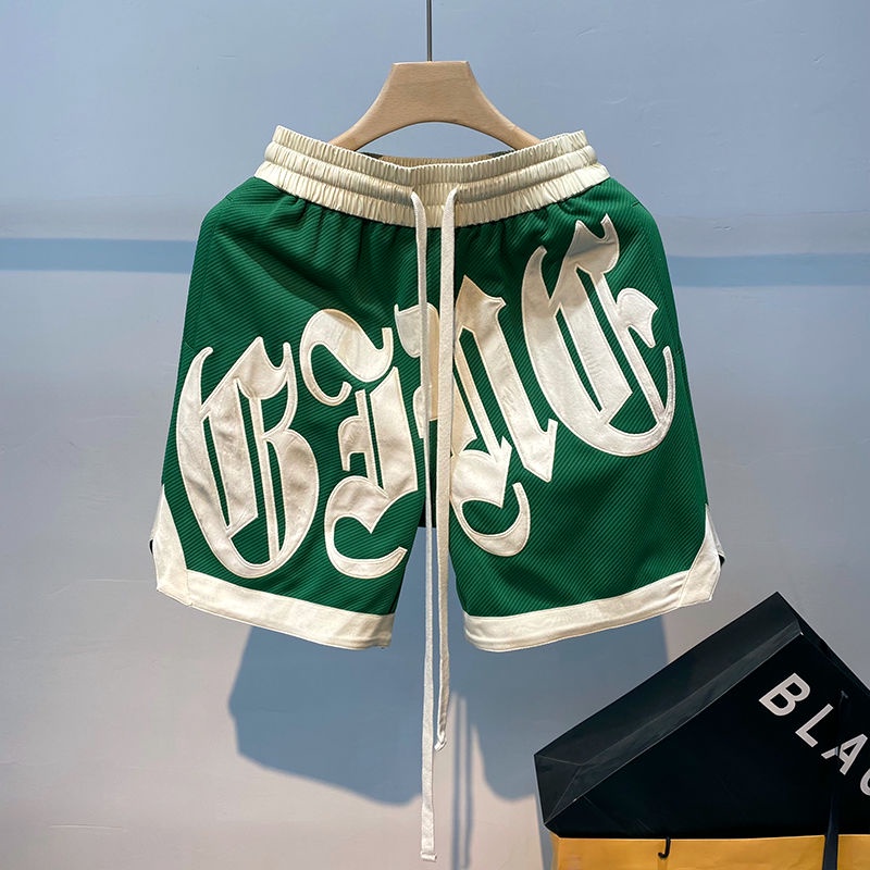 Quần Short Thể Thao Ống Rộng Thời Trang Mùa Hè Theo Phong Cách Hip Hop