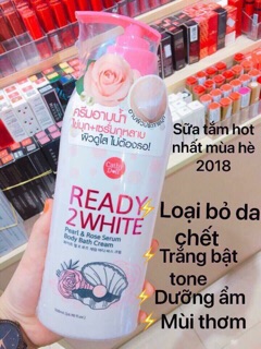 SỮA TẮM READY 2 WHITE LÀ PHẢI TRẮNG - KHÔNG TRẮNG KHÔNG PHẢI LÀ EM.