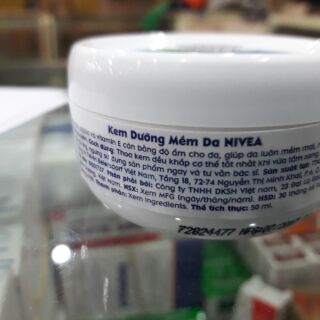 Kem dưỡng da Nivea Soft 50ml - Thái Lan