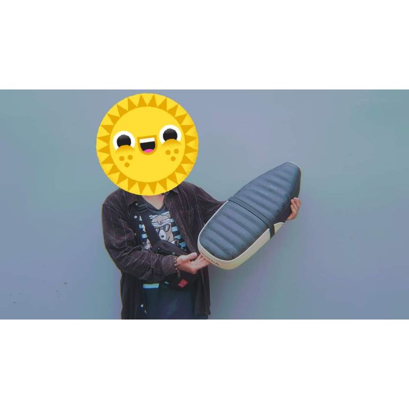 Yên dài cho Cub - mẫu yên bánh mì