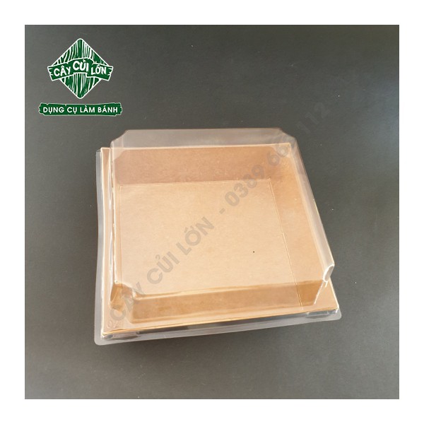 SET 10 HỘP VUÔNG NẮP PET