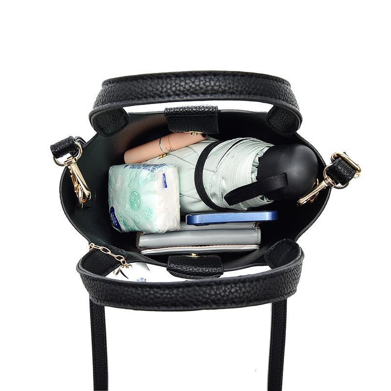 Túi Xách Bucket Đeo Vai Kích Cỡ Lớn Thời Trang Dành Cho Mẹ Và Bé