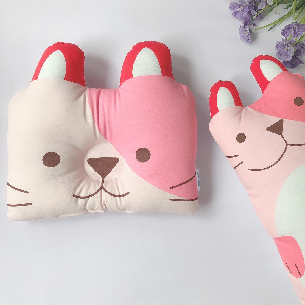 Set gối đầu và gối ôm dành cho bé thương hiệu PAPA - nhập khẩu từ Thái Lan