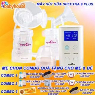 Máy hút sữa điện đôi spectra 9 plus