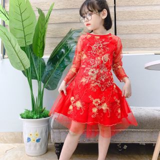áo dài cách tân cho bé gái