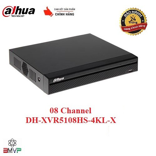 ĐẦU GHI HÌNH DAHUA 4MP-4K DH-XVR5108HS-4KL-X 8 CỔNG - HÀNG CHÍNH HÃNG