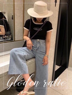 QUẦN JEANS LỬNG ỐNG RỘNG
