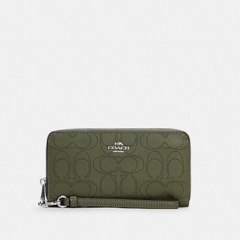 Ví Coach Long Zip full box sang chảnh