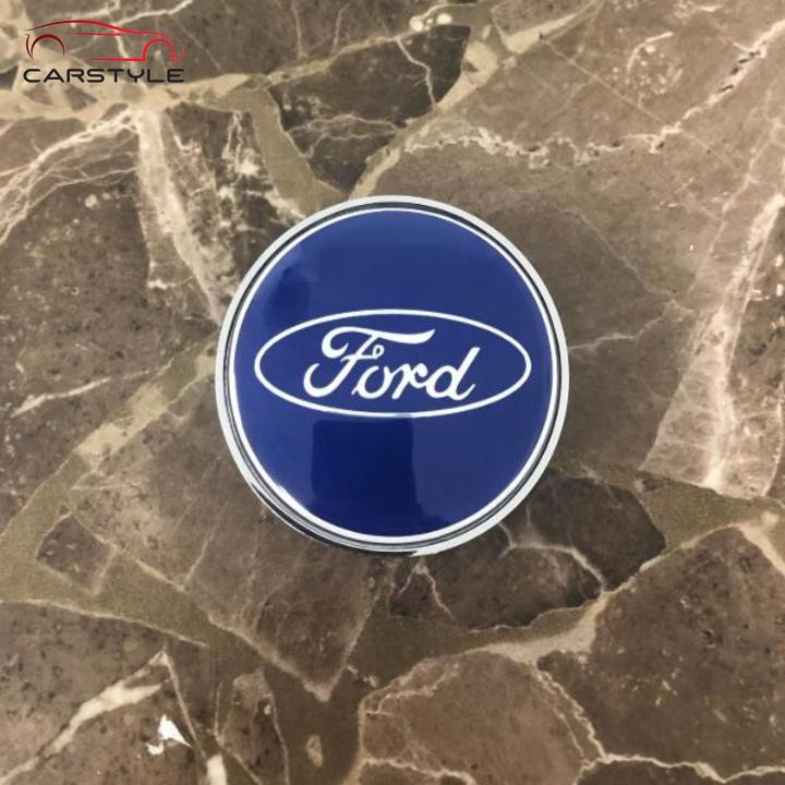 Logo Chữ Ford Gắn Chụp Mâm Bánh Xe Hơi Đường Kính 68mm Cho Ford