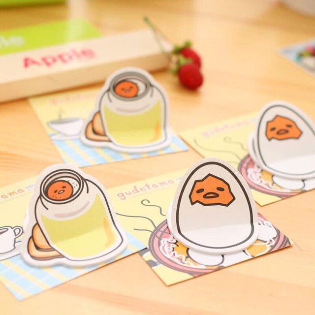 Giấy note trứng lười Gudetama (nhà BEAN)