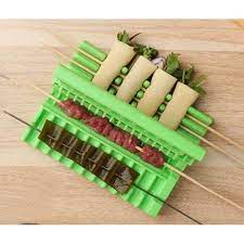 DỤNG CỤ KẸP THỊT LÀM THỊT XIÊN NƯỚNG MỚI SIÊU TIỆN LỢỊ XANH LÁ