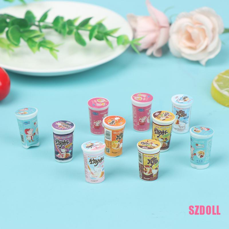Bộ 5 Ly Bánh Quy Mini Tỉ Lệ 1/12 Cho Nhà Búp Bê