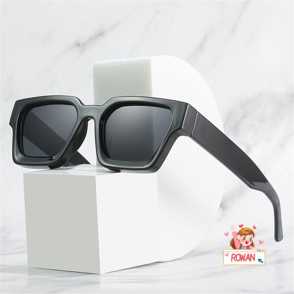 Kính Mát Gọng Dày Chống Tia UV400 Phong Cách Retro