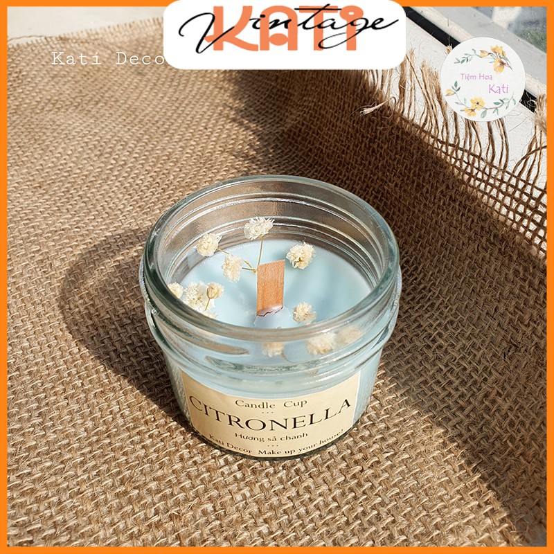 Nến Thơm Decor  -  không khói - an toàn khi đốt - HÀNG VIỆT NAM